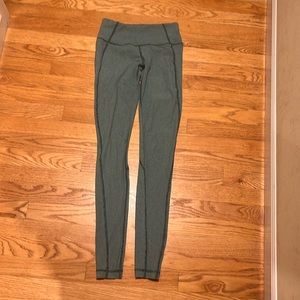 Lululemon green printed leggings